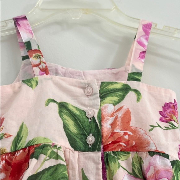 Janie and Jack Pink Floral Dress - Picture 6 of 7